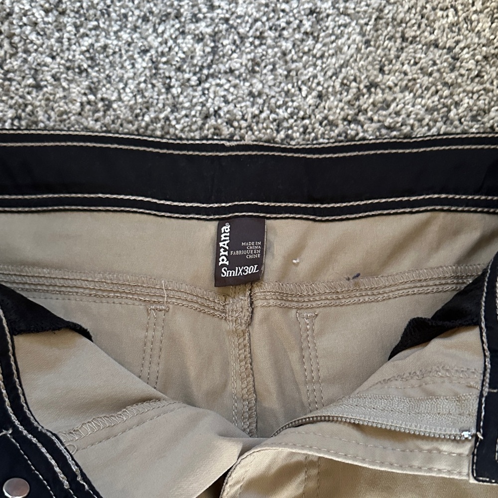Prana Small Beige Trousers length 30” inseam